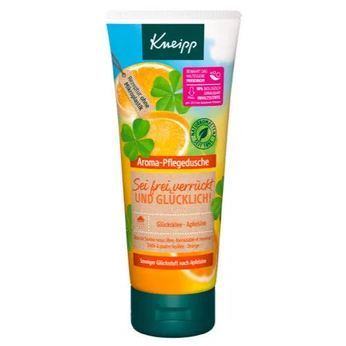 Chuveiro de cuidados com aroma de kneipp ser louco e feliz 200 ml