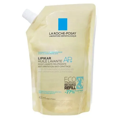 La Roche-Posay Lipikar Chuveiro e Banho ÓLEO AP+ REFILLA PACK 400 ML