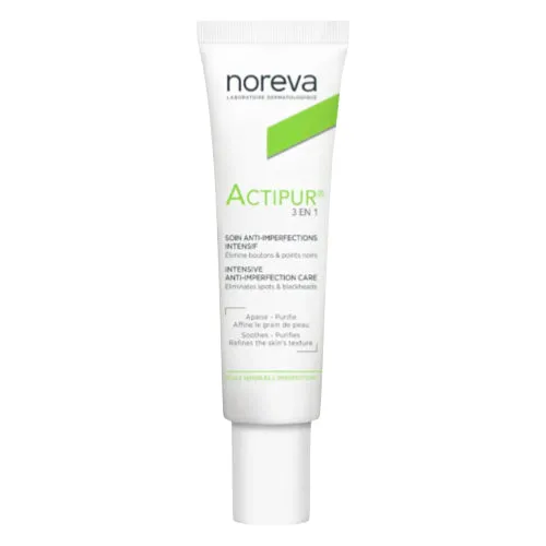 Noreva Actipur 3 em 1 Creme de Cuidados Anti-Imperfectivos Intensivo 30 ml