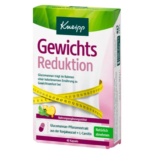 Cápsulas de redução de peso de Kneipp 40 Cap