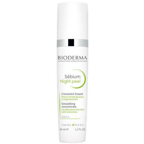 Bioderma Sebium Night Peel Smoothing Serum 40 ml