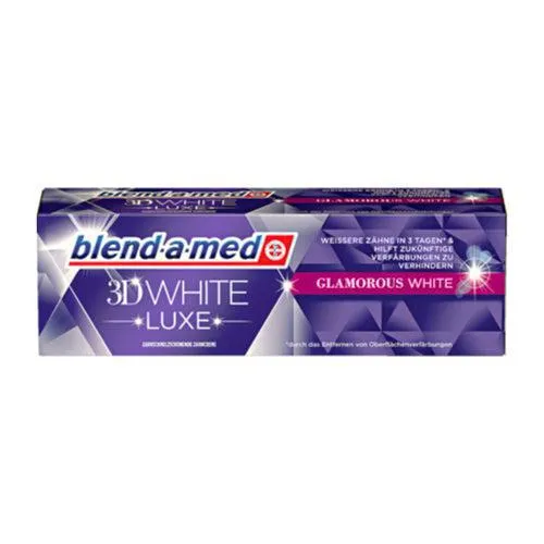 Corção de dente de luxo branca de Blend-A-Med 3D 75 ml