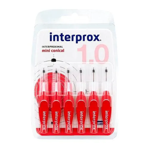 Interprox Mini cônico 1,00 mm 6 pcs