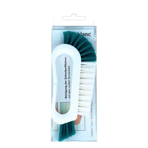 Pincel de prótese trioblanc para limpeza de dentaduras 1 pcs