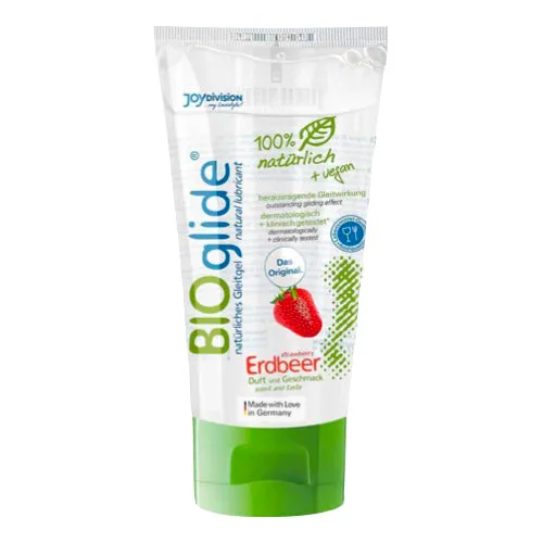 Gel de lubrificante de morango bioglida 80 ml
