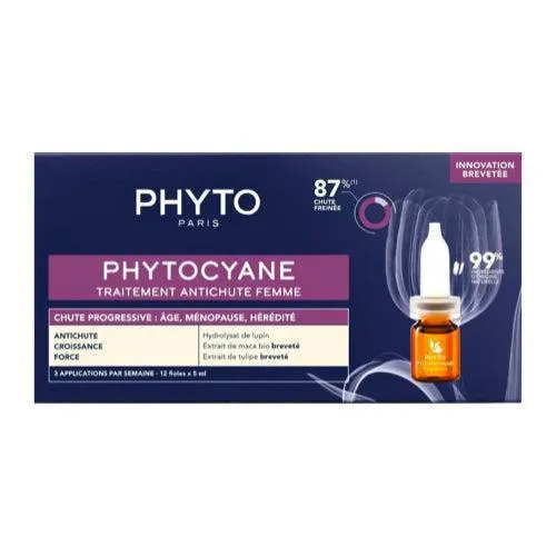 Phyto Phytocyano Anti-arestidade progressiva 12 x 5 ml