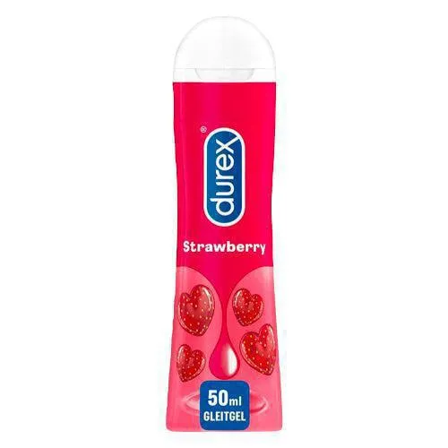 Durex tocar gel de lubrificante de morango doce 50 ml