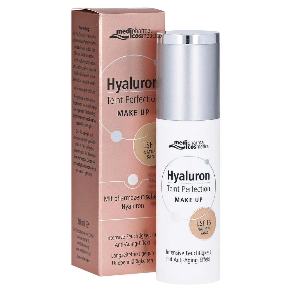 MEDIPHARMA HYALURON TEINT EMPEÇÃO DE PERFEIÇÃO 30 ML - ARENHA NATURAL