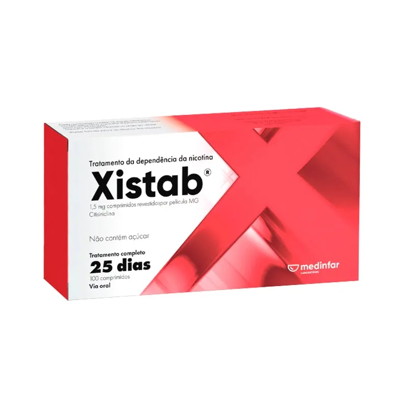 Xistab 1.5mg 100 Comprimidos
