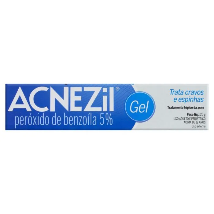 Acnezil 50Mg Caixa Com 1 Bisnaga Com 20G De Gel De Uso Dermatológico