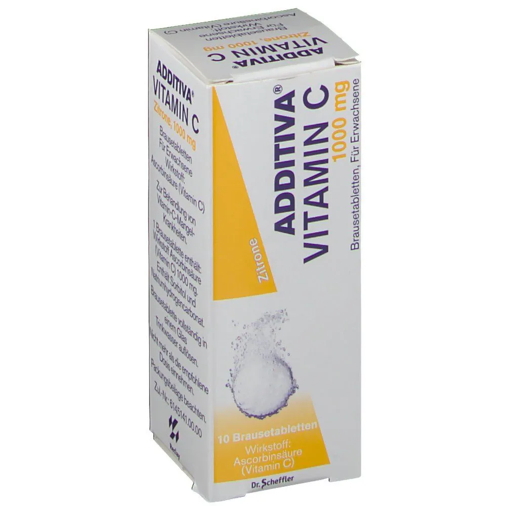 Additiva vitamina c efervescente 10 pcs