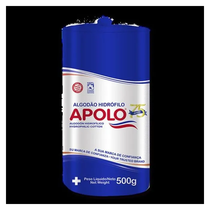 Algodão Rolo Apolo Embalagem Com Alça 500G