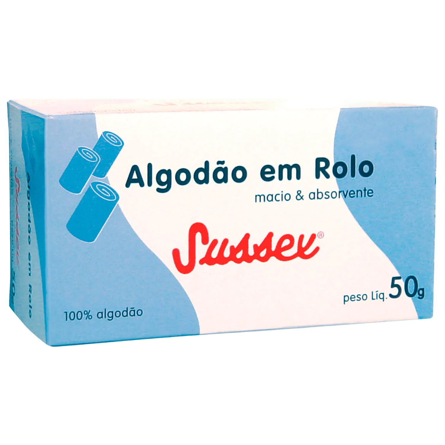 Algodão em Rolo Sussex 50g