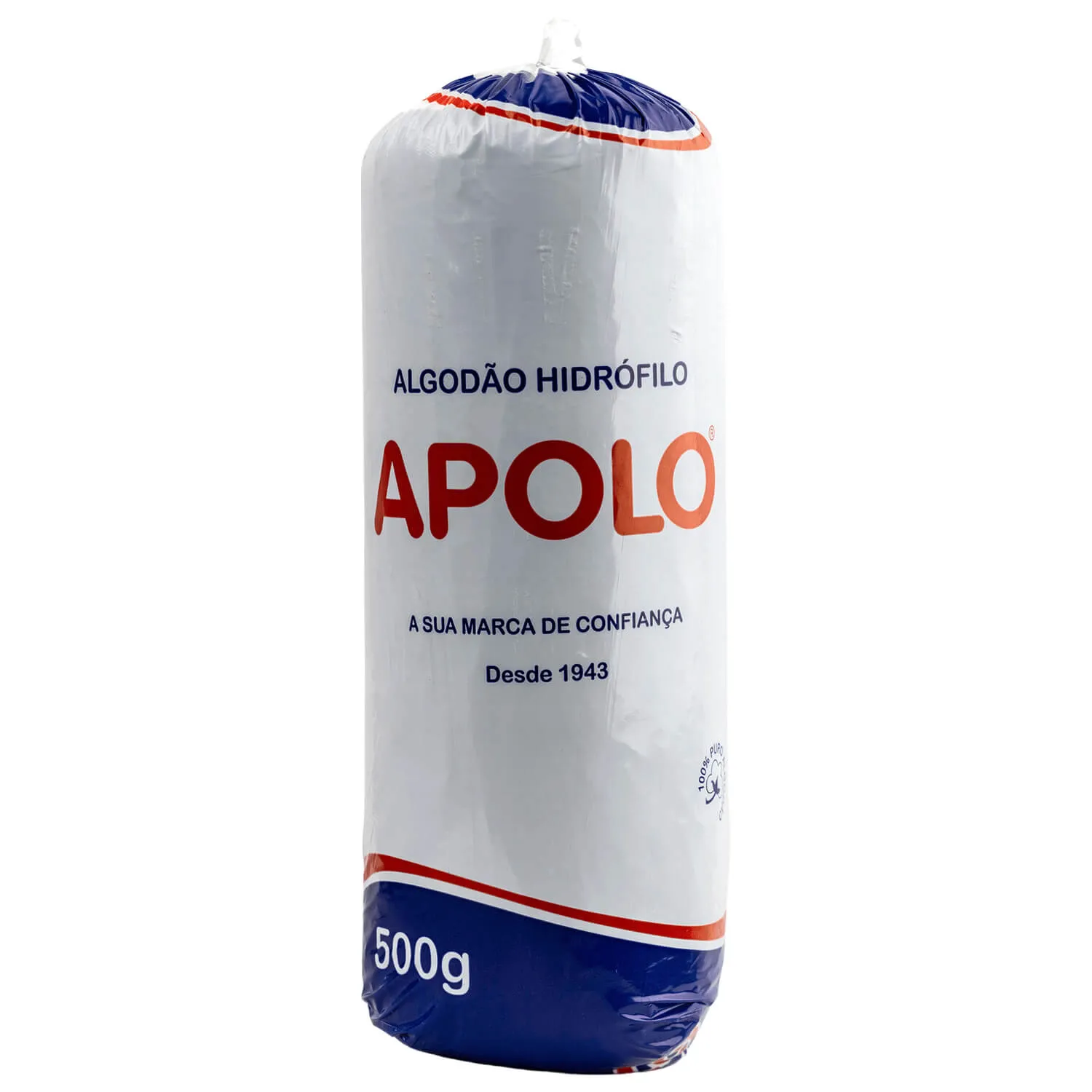 Algodão Hidrófilo Apolo Rolo 500g