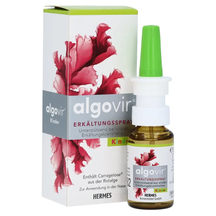 Spray frio de crianças de algovir 20 ml