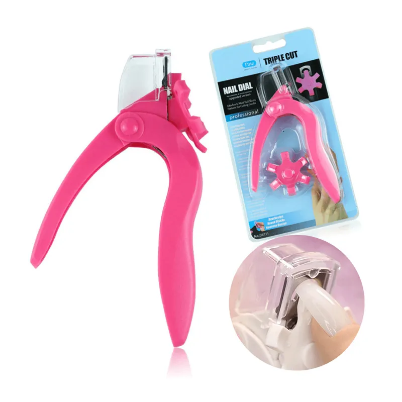 Alicate Cortador de Tips e Unha Postiça com Medidor