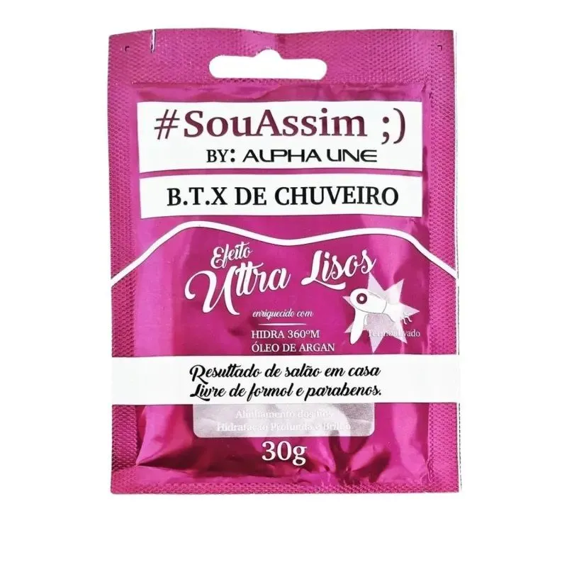 ALPHA LINE BTX SACHE SOU ASSIM ULTRA LISOS 30G