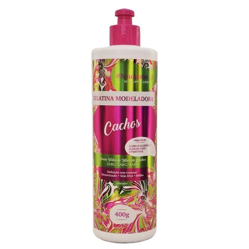 ALPHA LINE GELATINA CAPILAR SOU ASSIM MODELADORA 400ML