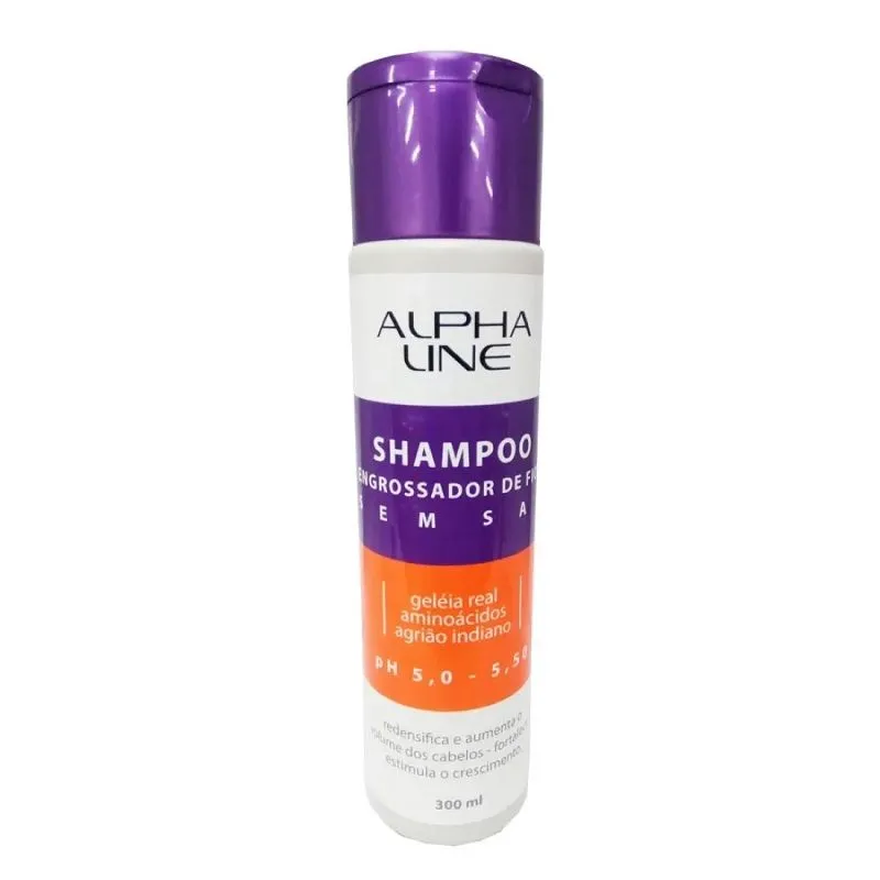 ALPHA LINE SHAMPOO ENGROSSADOR DE FIOS 300ML