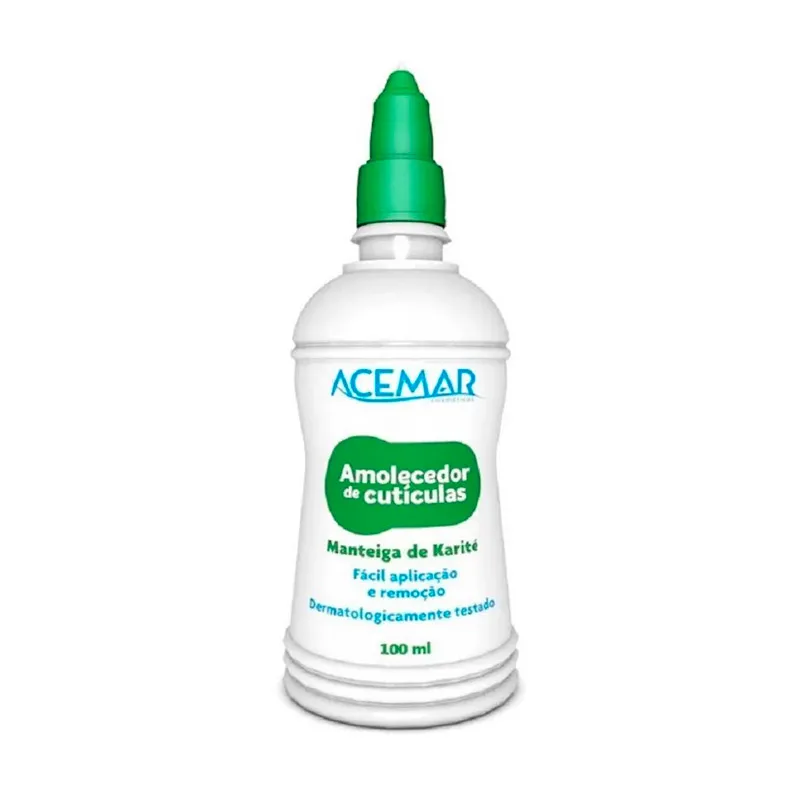 Amolecedor de Cutículas Acemar Manteiga de Karité 100ml