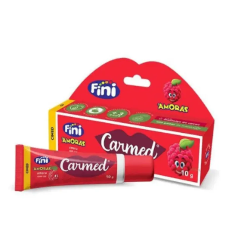 Carmed Hidratante Labial Fini Amoras com Cor 10g