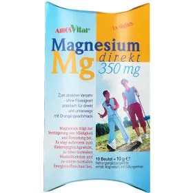 AMOSVITAL MAGNESIUM 350 mg Sache de 10 saquetas diretas 10 saquetas