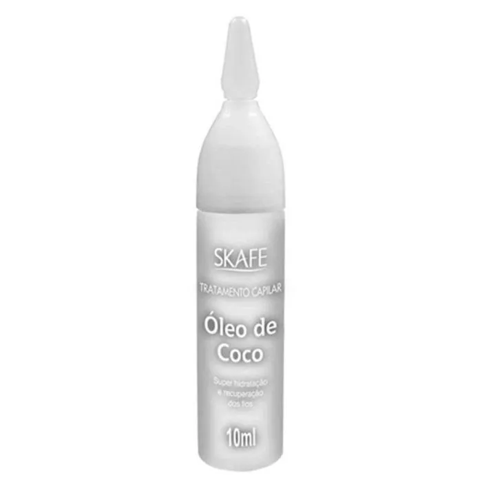 Ampola De Tratamento Skafe 10mL Cx24 Oleo Coco