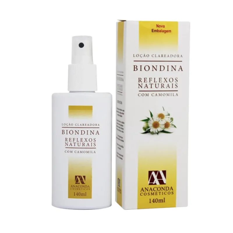 Anaconda Loção Clareadora Biondina 140ml Camomila