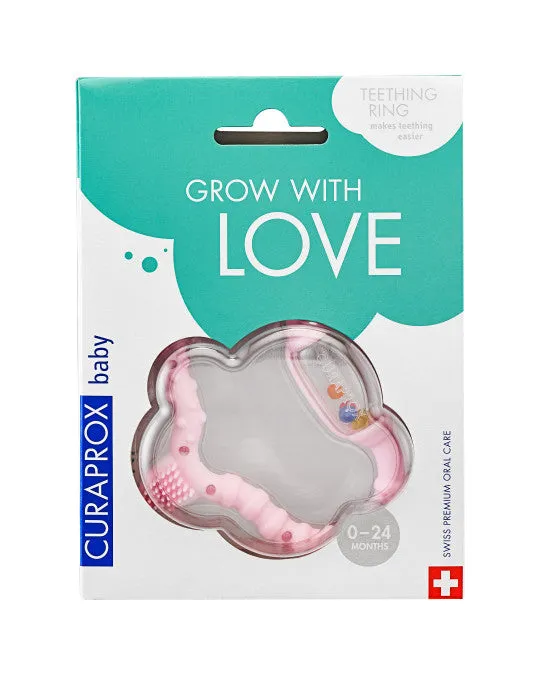 Curaprox Baby Anel Mordedor Rosa