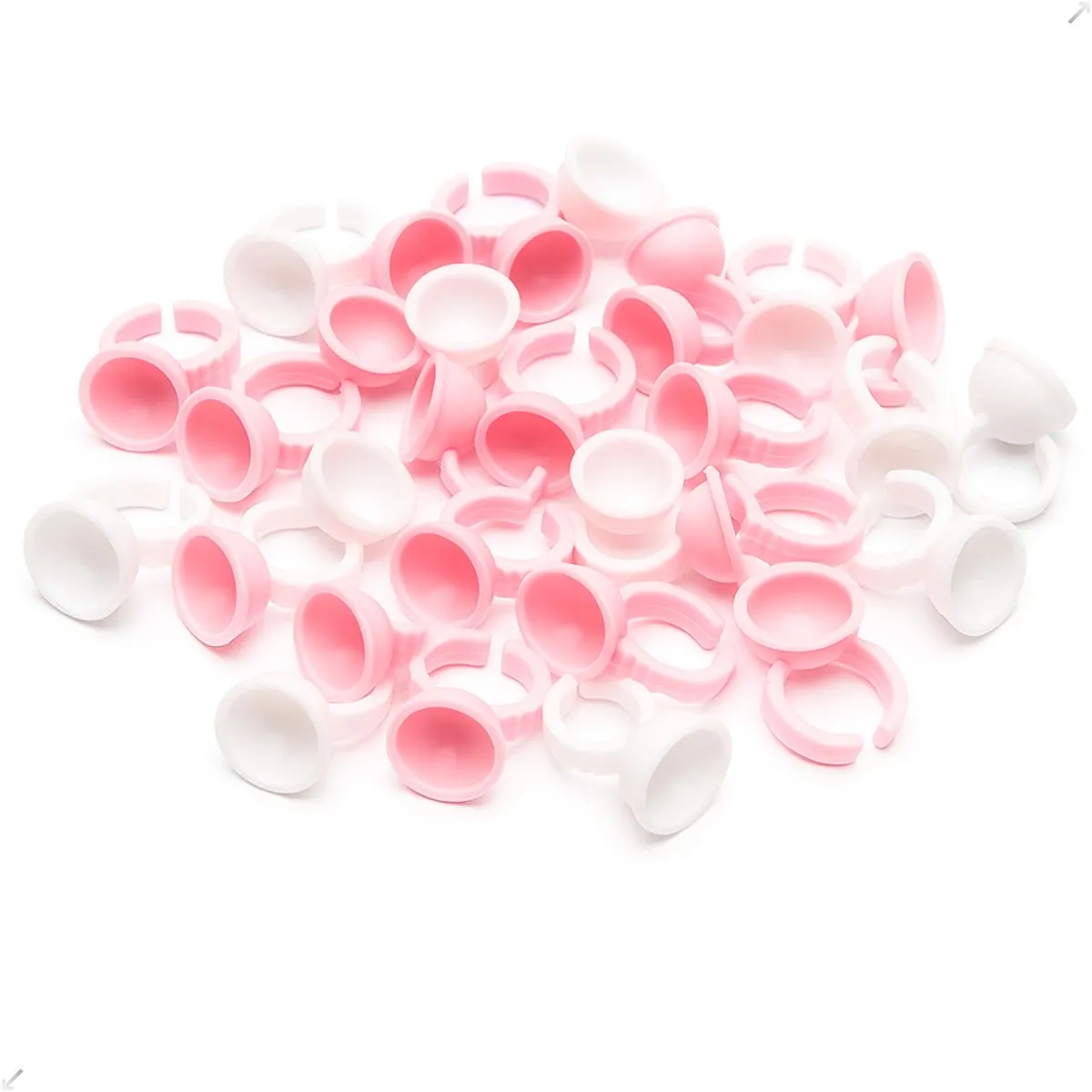 Anel Batoque Descartável Micropigmentação - 1200 Unidades Pequeno