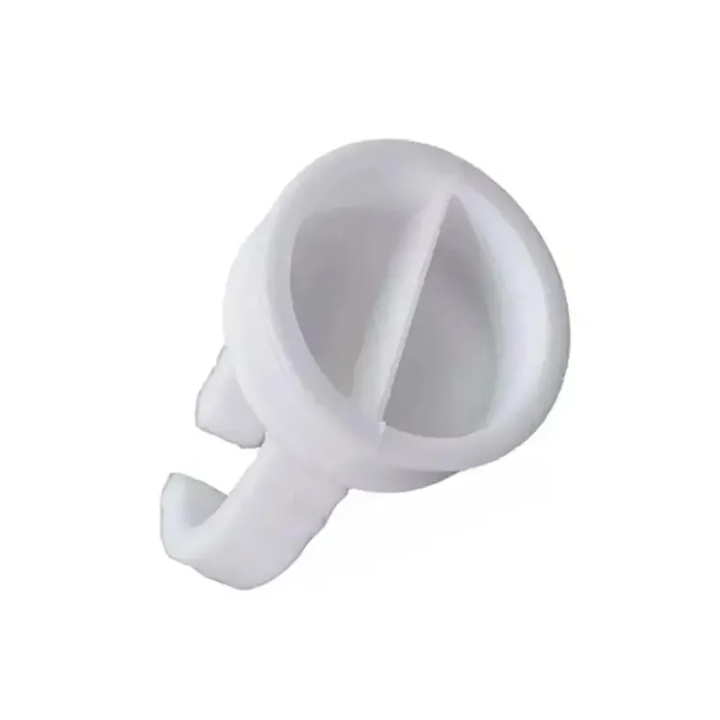 Anel Plástico Grande com Divisão para Aplicação de Henna 10un