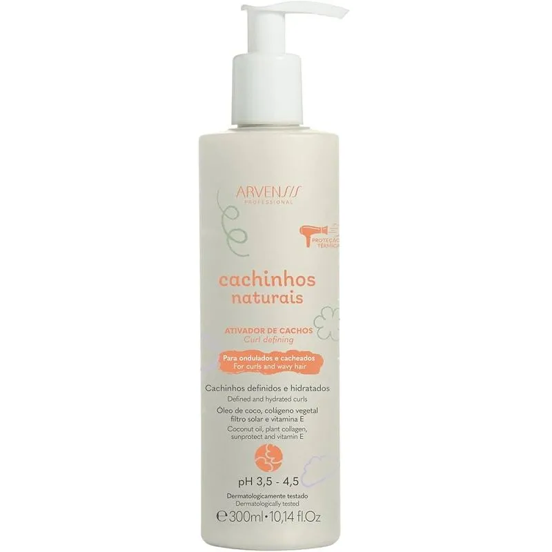 ARVENSIS ATIVADOR CACHINHOS ONDULADOS/CACHEADOS 300 ML