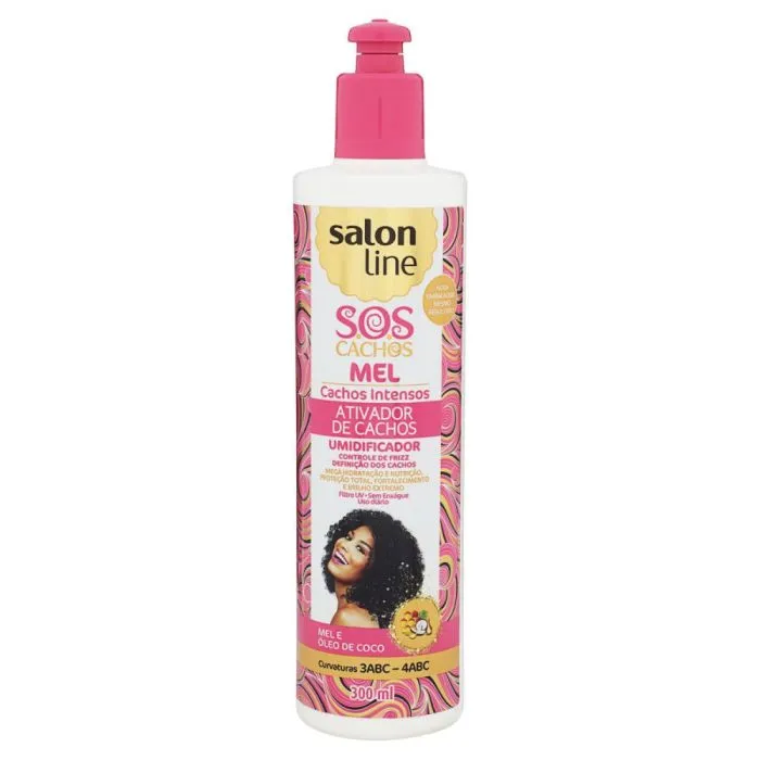 Ativador De Cachos Salon Line Sos Cachos Intensos 300mL