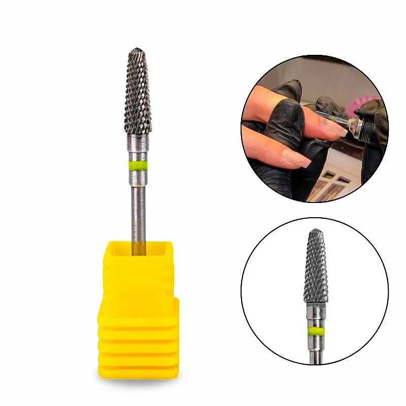 Broca XF Medium Umbrella ST Corte Extra Fino Unha Gel Fibra Acabamento Polimento Profissional Manicure