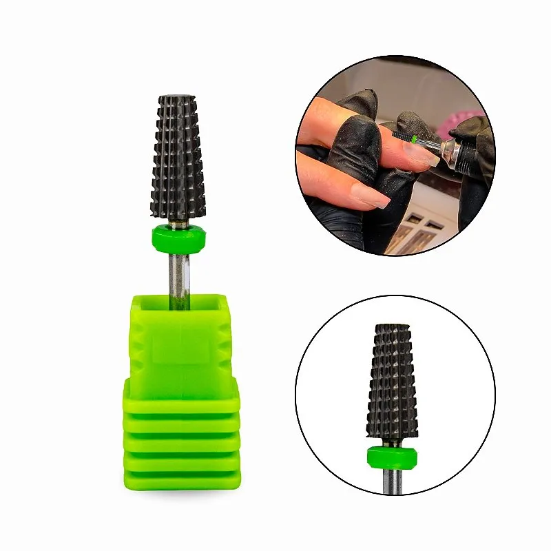 Broca C Umbrella TRL Bit Tungstênio Corte Grosso Unha Gel