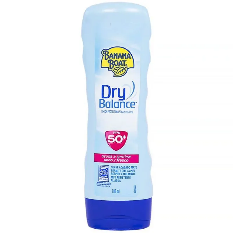 BANANA BOAT PROTETOR SOLAR DRY BALANCE FPS50 180ML