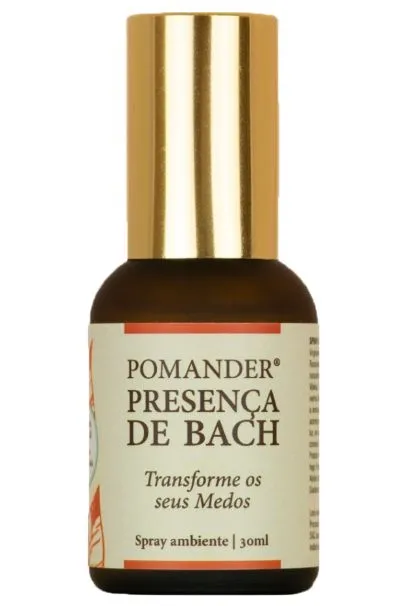 Pomander Presença de Bach Transforme Seus Medos Spray Ambiente 30ml