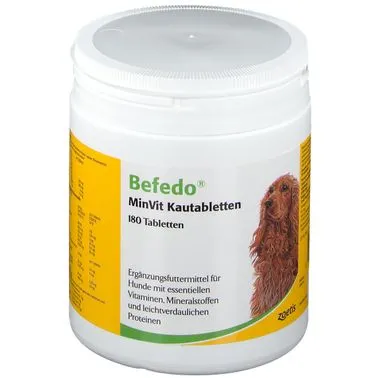 Befedo Minvit mastigável para cães 180 pcs