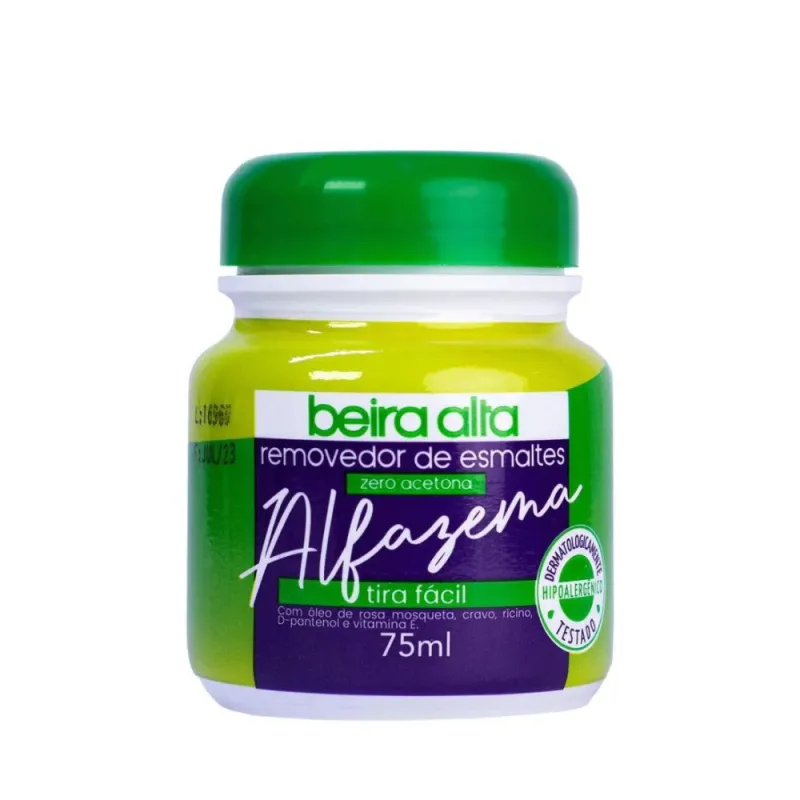 BEIRA ALTA REMOVEDOR ZERO ACETONA ALFAZEMA 75ML