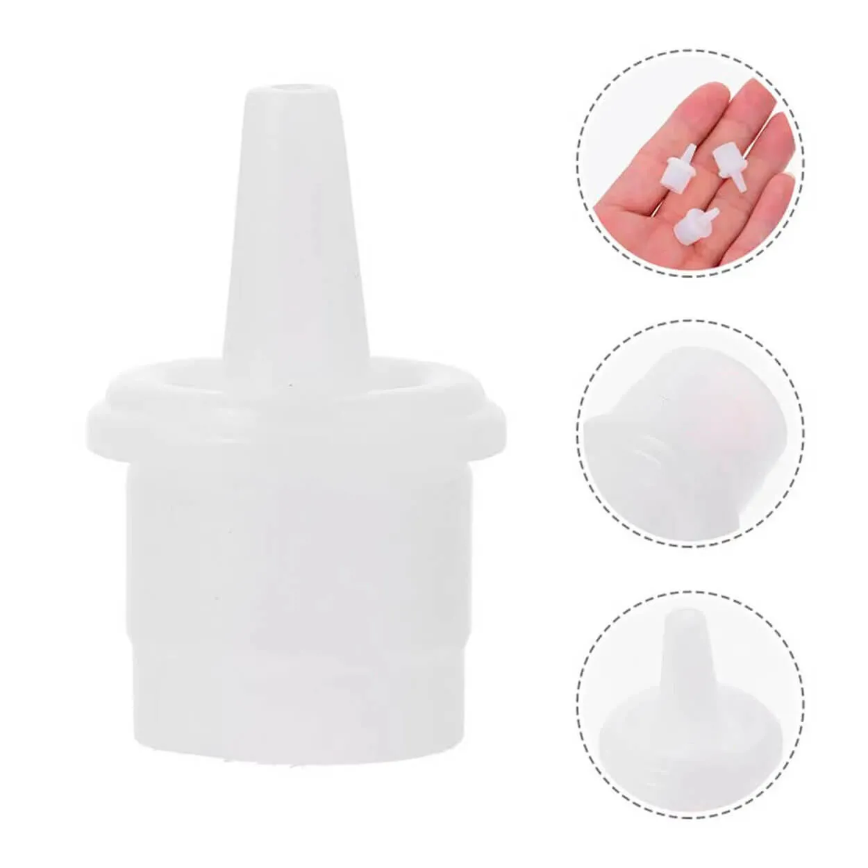 Bico Cola Descartável Alongamento Cílios 10un