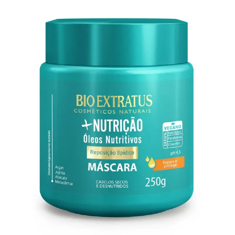 BIO EXTRATUS MASCARA NUTRICAO 250G