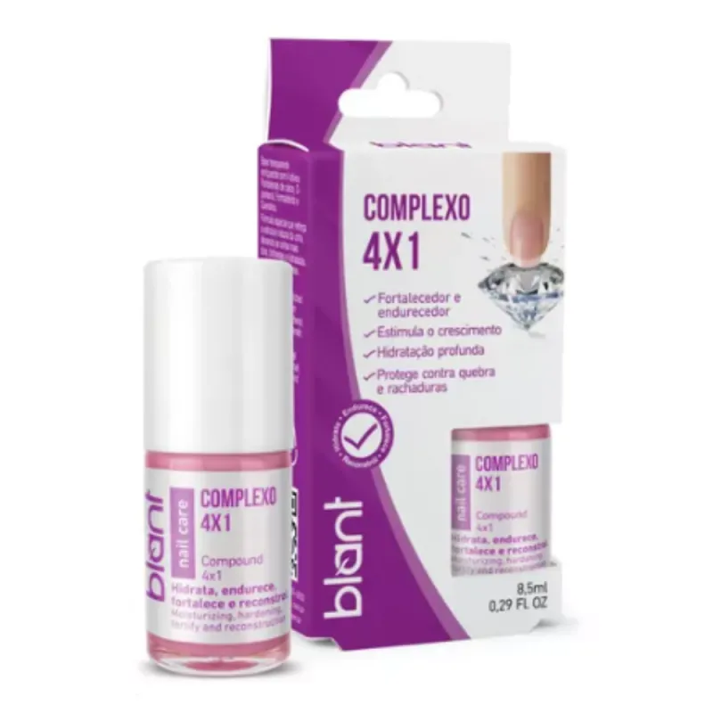 Blant Base Fortalecedora Para Unhas Complexo 4x1