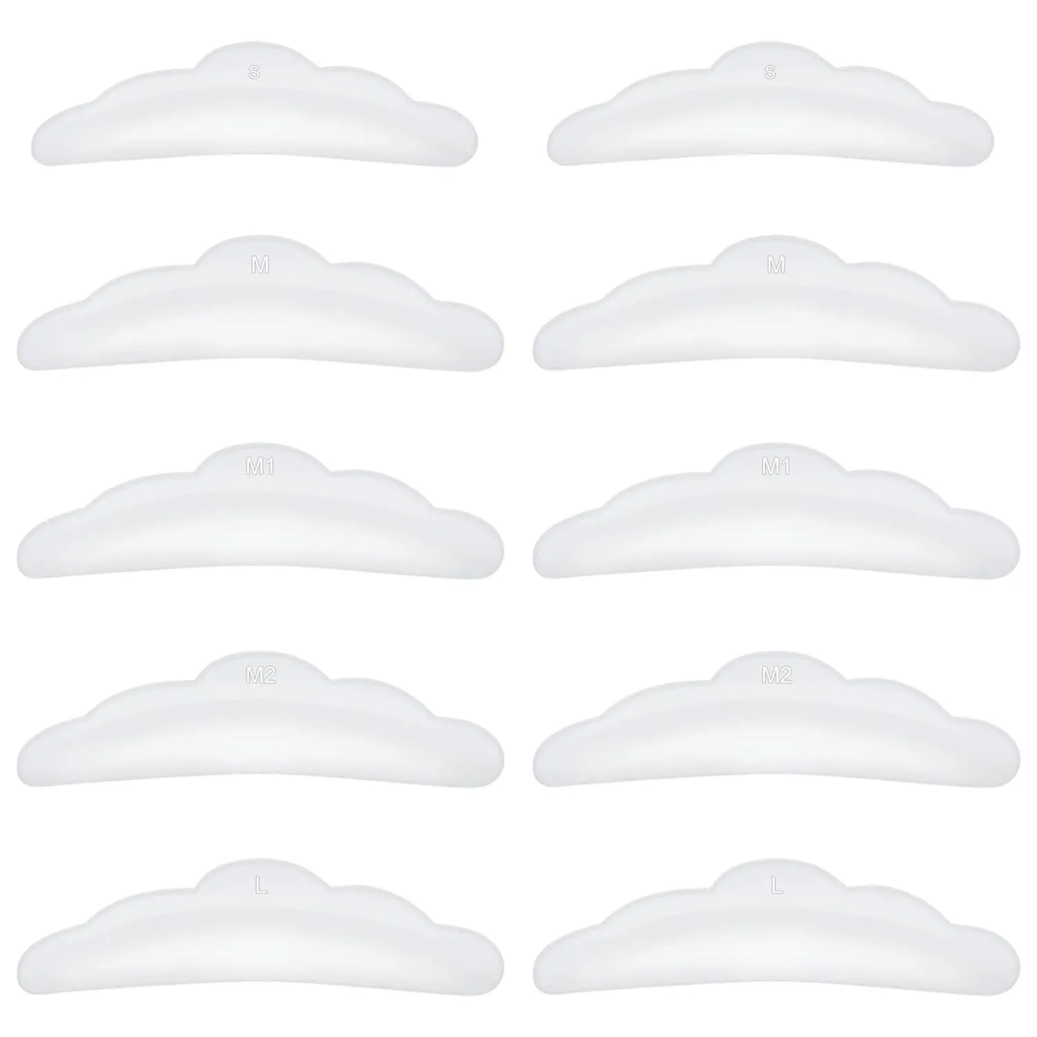 Bob de Silicone Pads para Lash Lifting