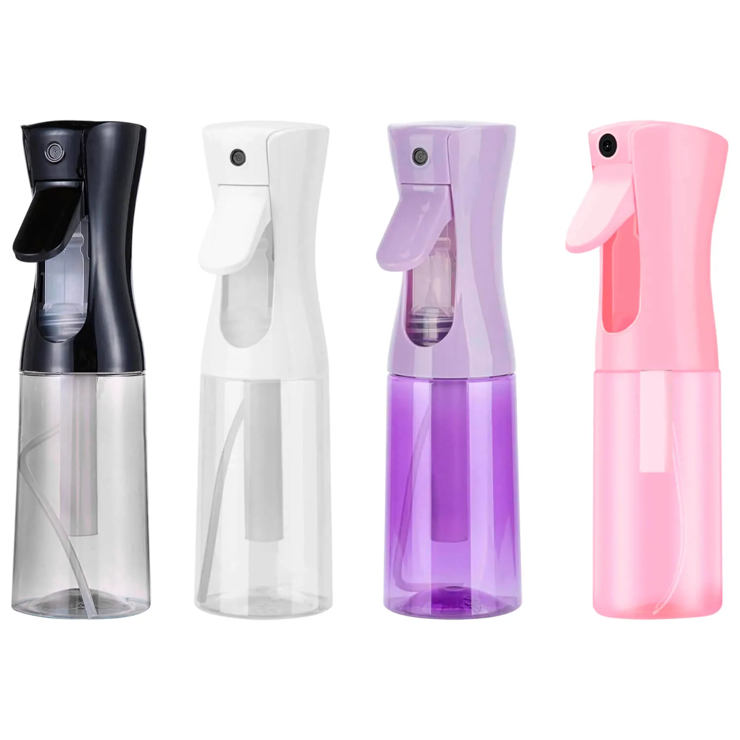 Borrifador Pulverizador Frasco Spray Translucido para Cabeleireiro Manicure 200ml