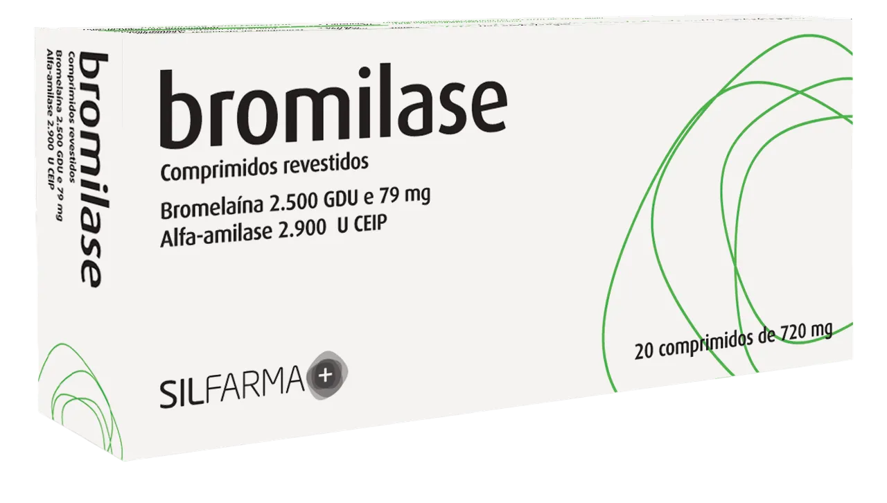 Bromilase 20 Comprimidos