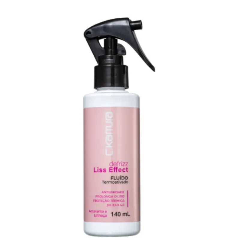 C.Kamura Defrizz Liss Effect Fluido Termoativado 140ml