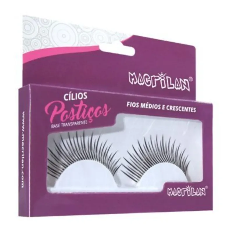 Macrilan Cílios Postiços CL2-15A – Fios médios e longos