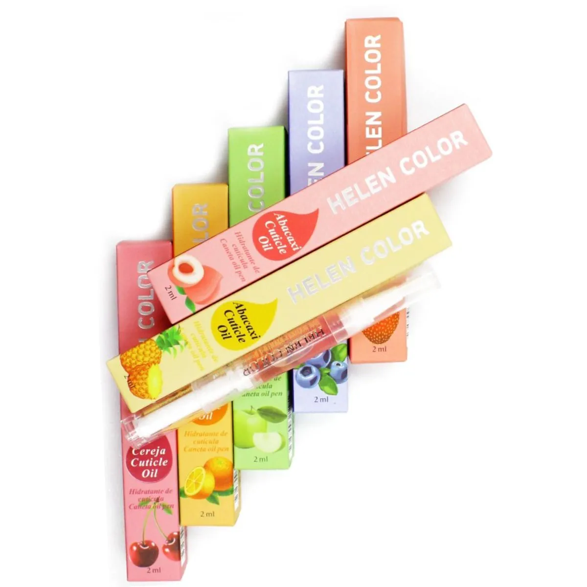 Caneta Óleo Hidratante De Cutículas Revitalizador Unhas 24 Unidades