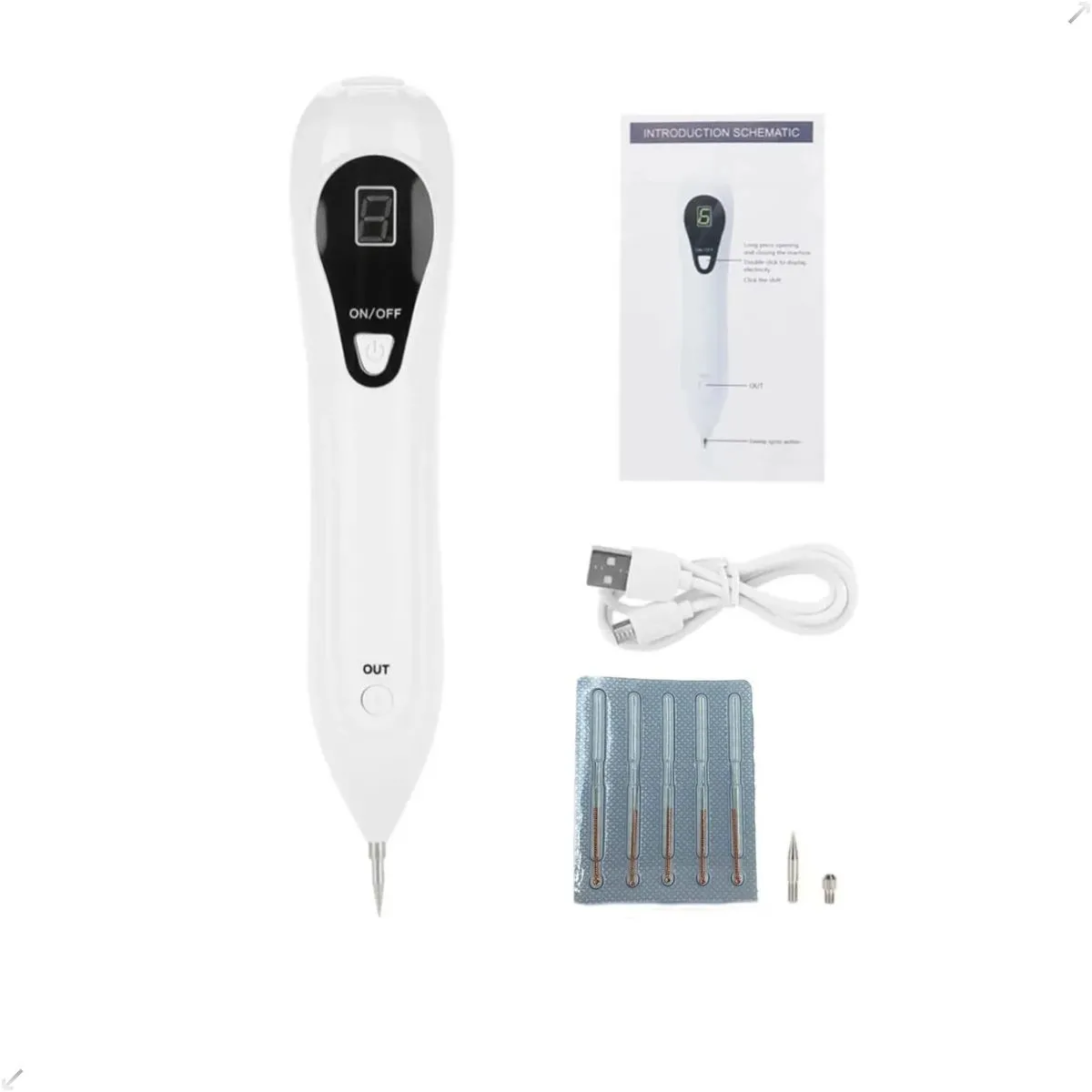 Caneta Para Despigmentação Jato De Plasma Mancha Verruga Sardas Intensidade 9