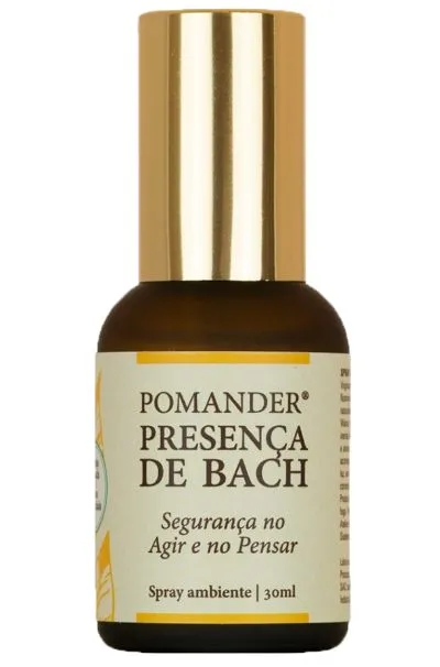 Pomander Presença de Bach Segurança no Agir e no Pensar Spray Ambiente 30ml